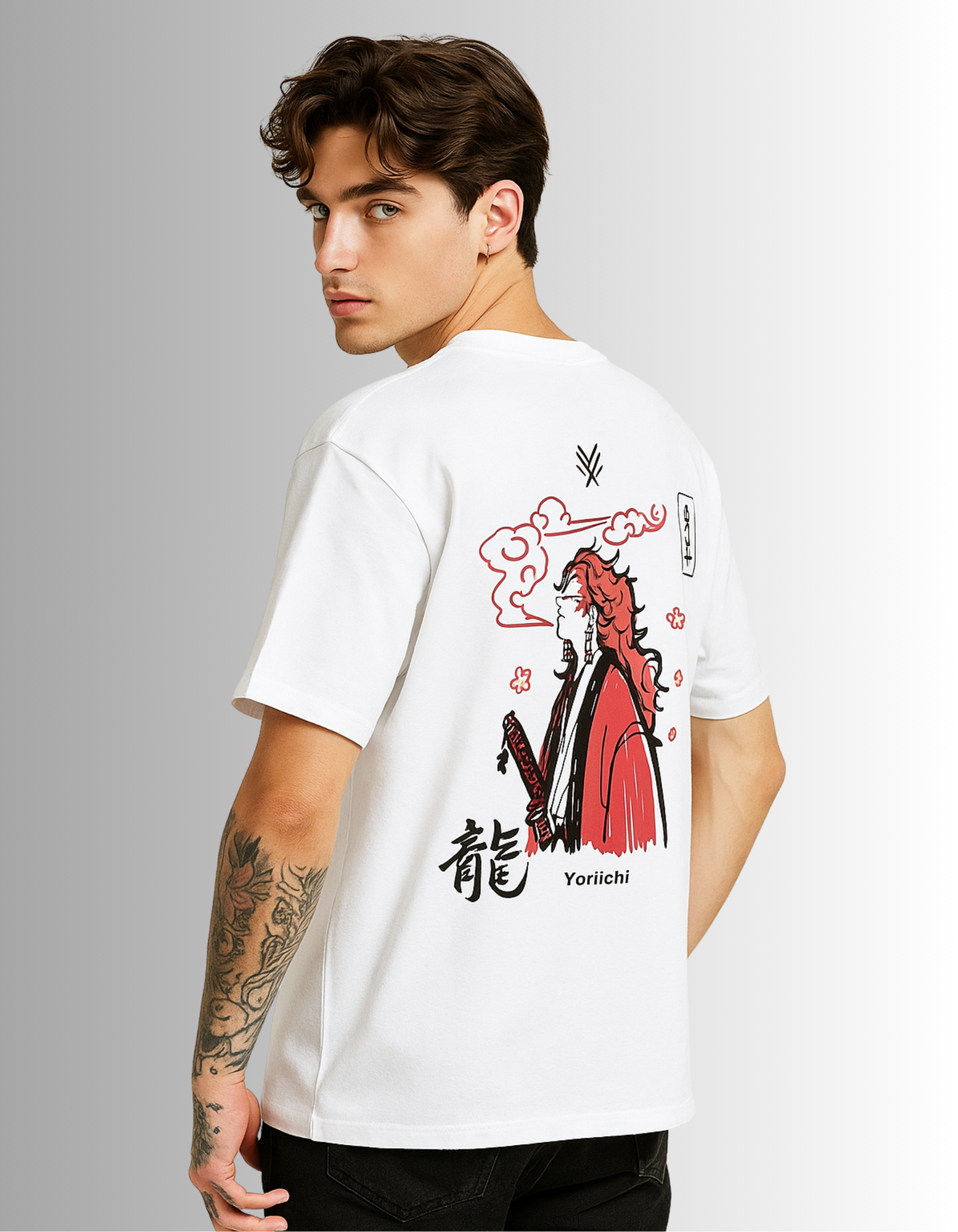Yoriichi Demon Slayer Oversized Tee