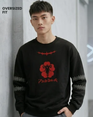 Asta Black Clover Sweatshirt Tee