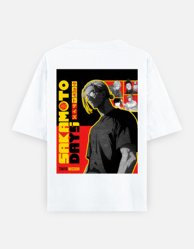 Sakamoto Days Oversized Tee