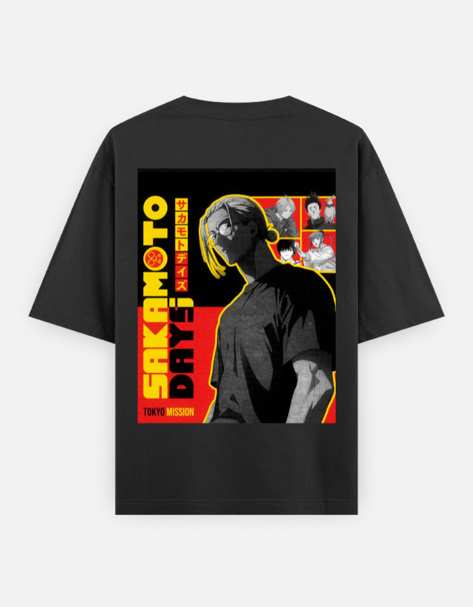 Sakamoto Days Oversized Tee