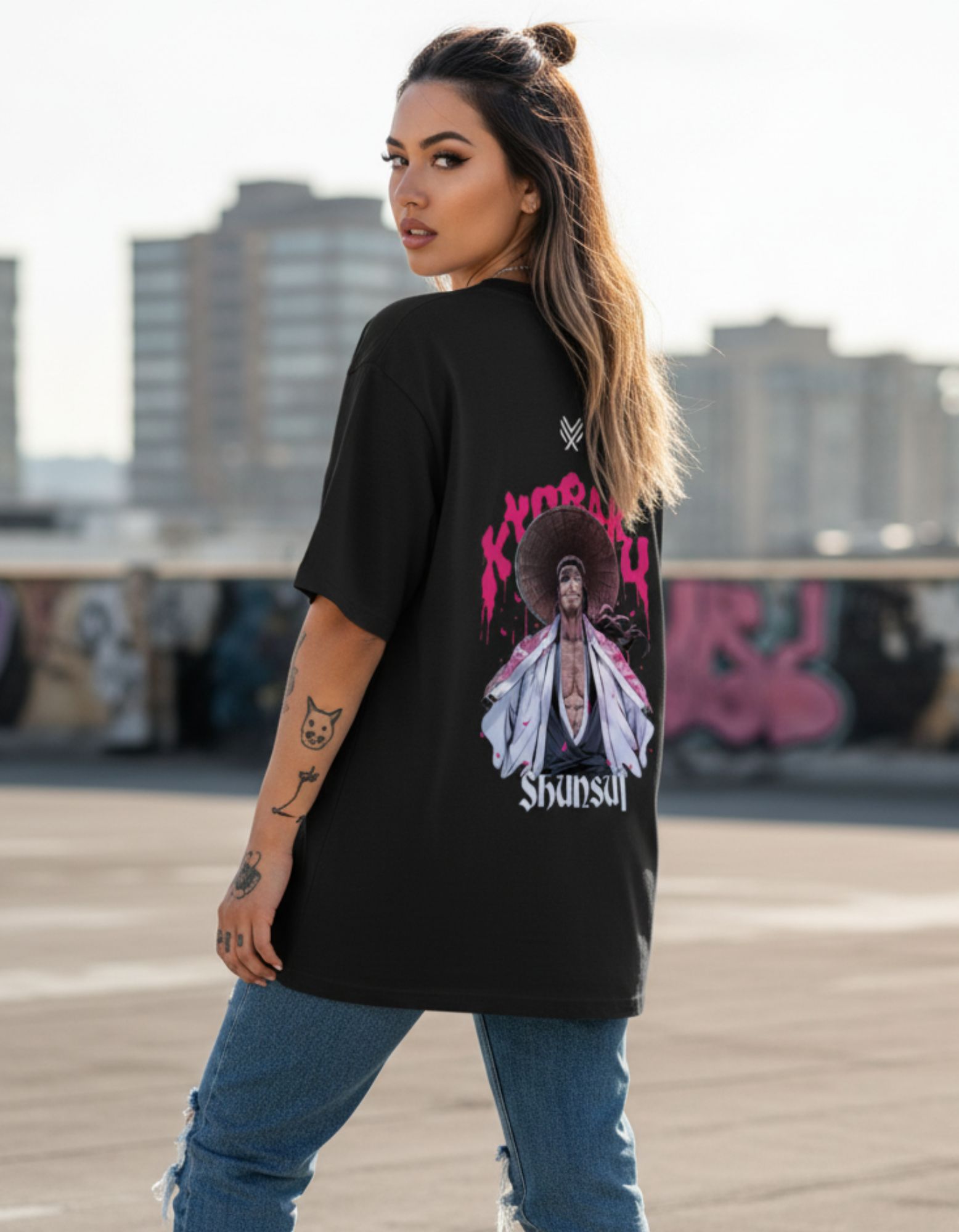 Shunsui Kyōraku Oversized Tee