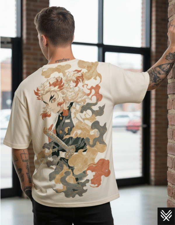 Rengoku All Over Print Oversized Tee