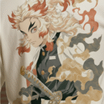 Rengoku All Over Print Oversized Tee