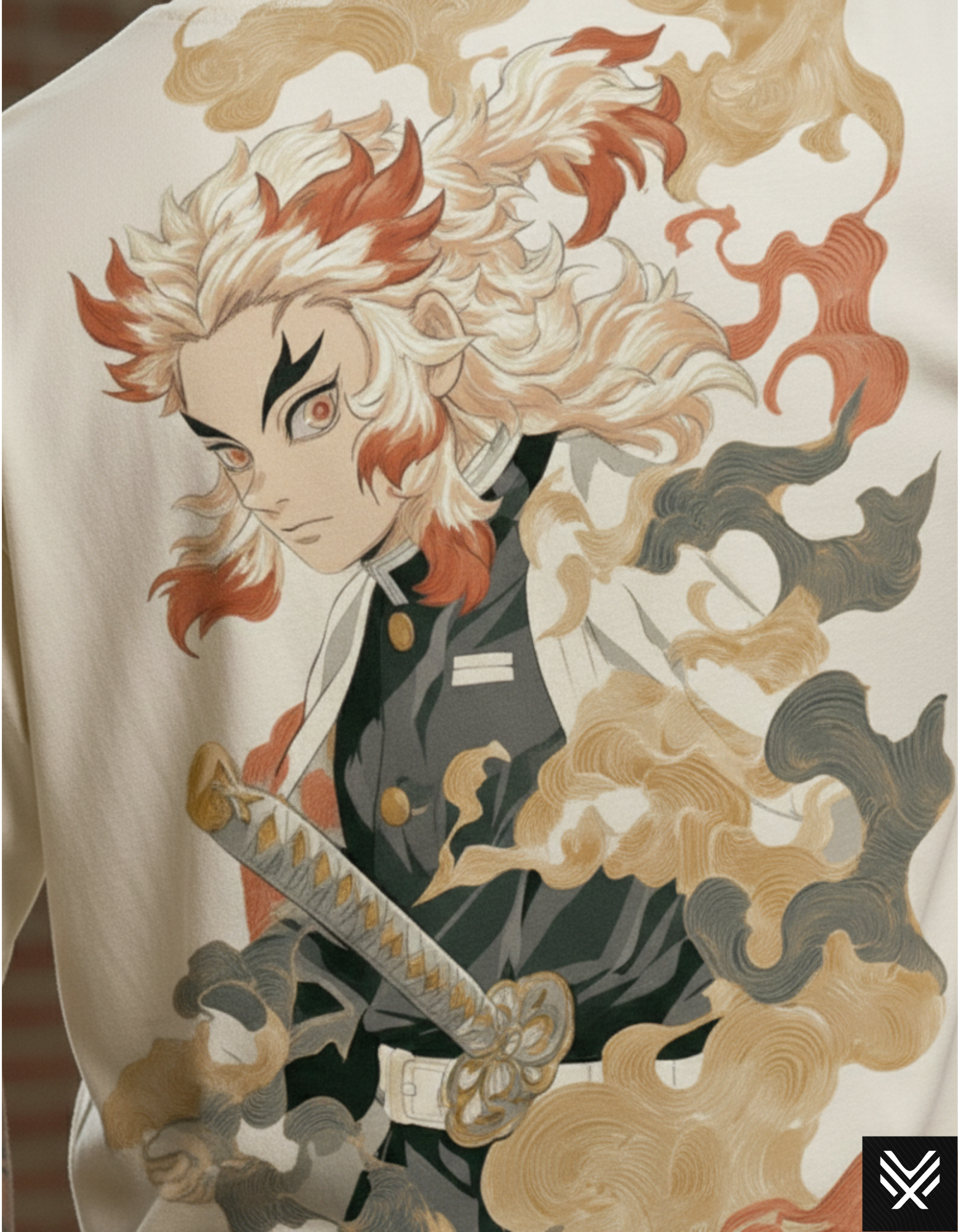 Rengoku All Over Print Oversized Tee