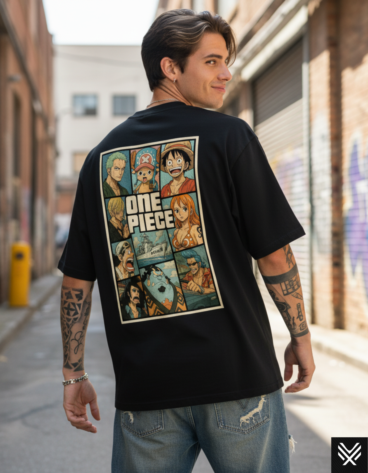 One Piece Oversized T-Shirt