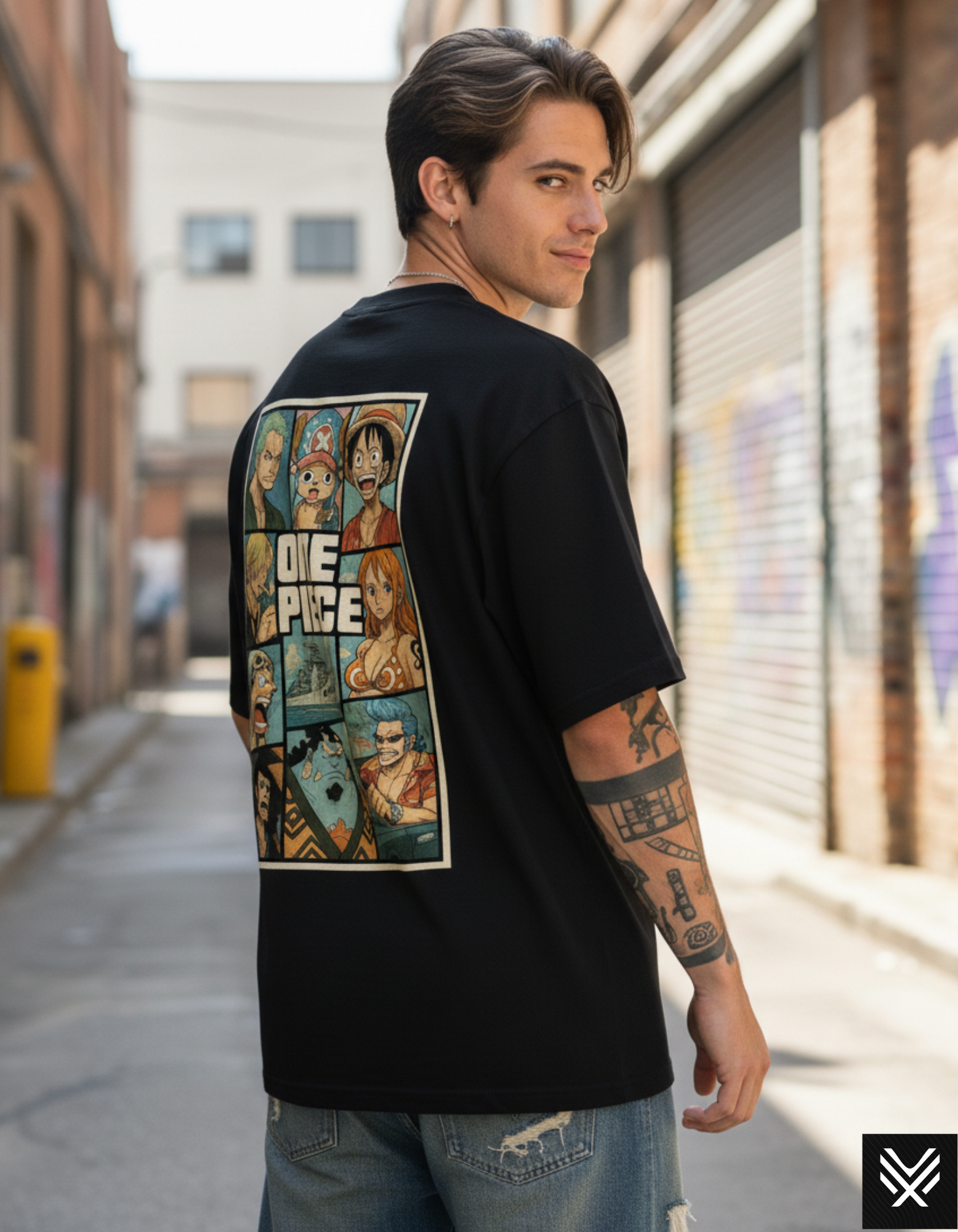 One Piece Oversized T-Shirt