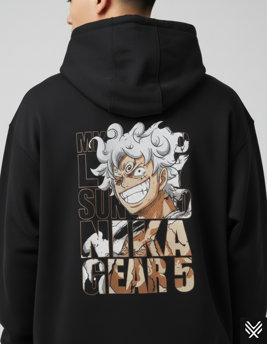 One Piece Oversized Zipper Hoodie