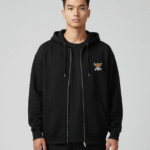 One Piece Oversized Zipper Hoodie