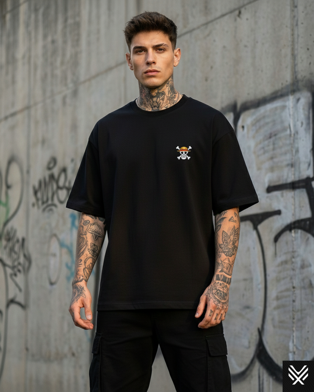 One Piece Trio Oversized Tee