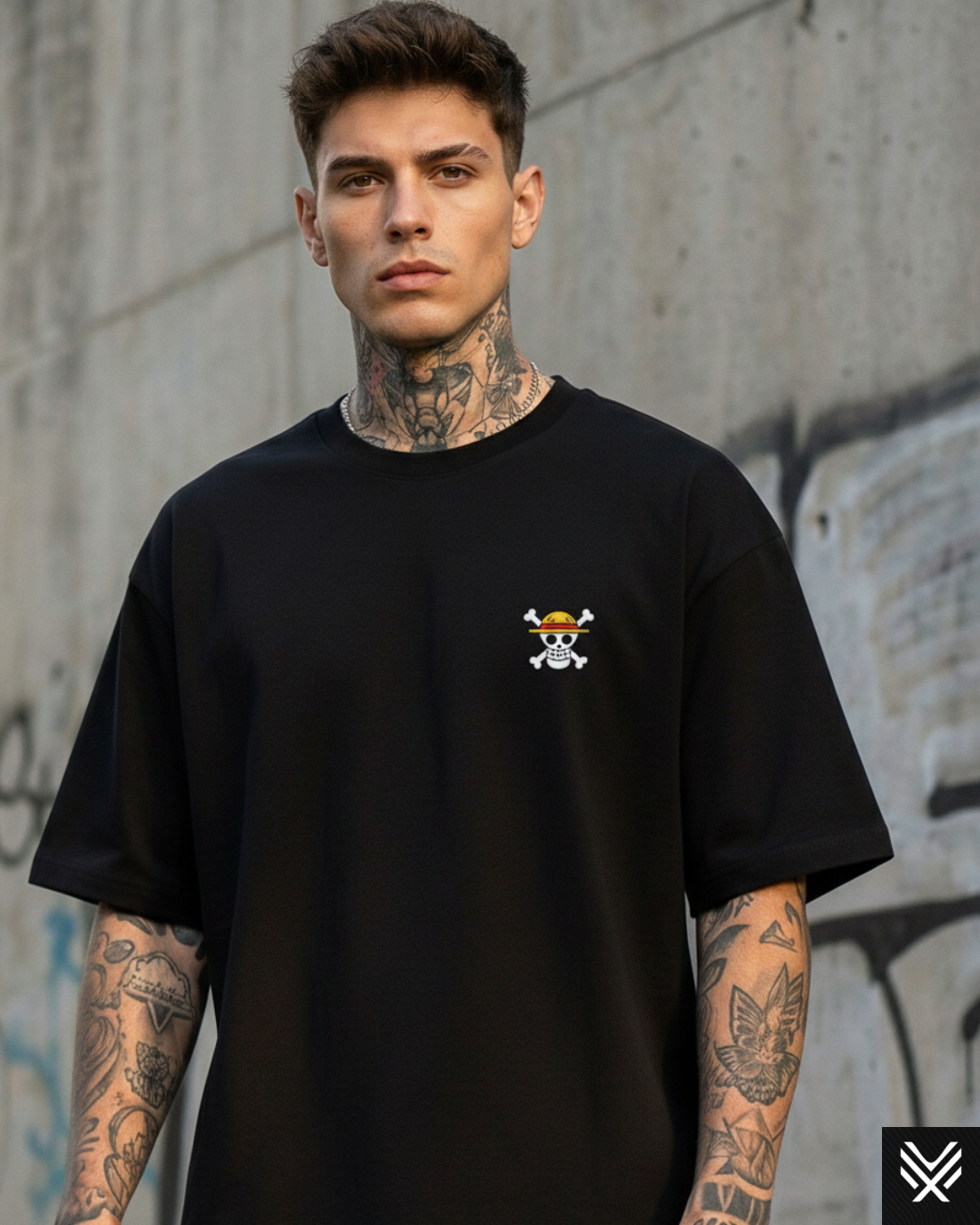 One Piece Trio Oversized Tee