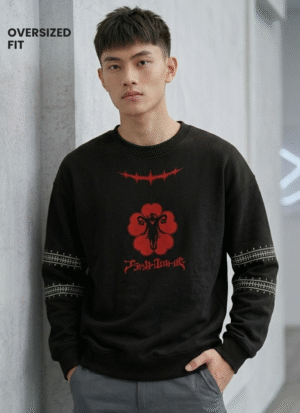 Asta Black Clover Sweatshirt Tee