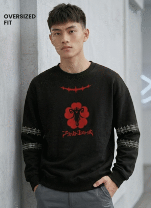 Asta Black Clover Sweatshirt Tee