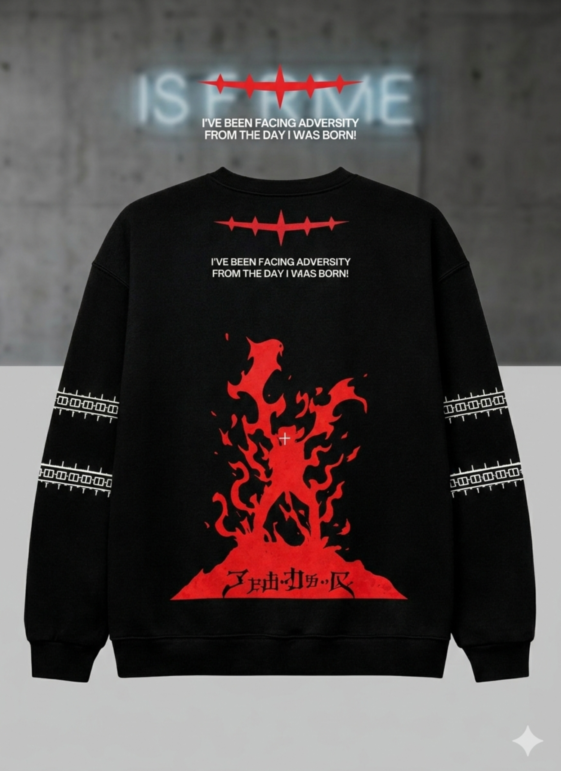 Asta Black Clover Sweatshirt Tee