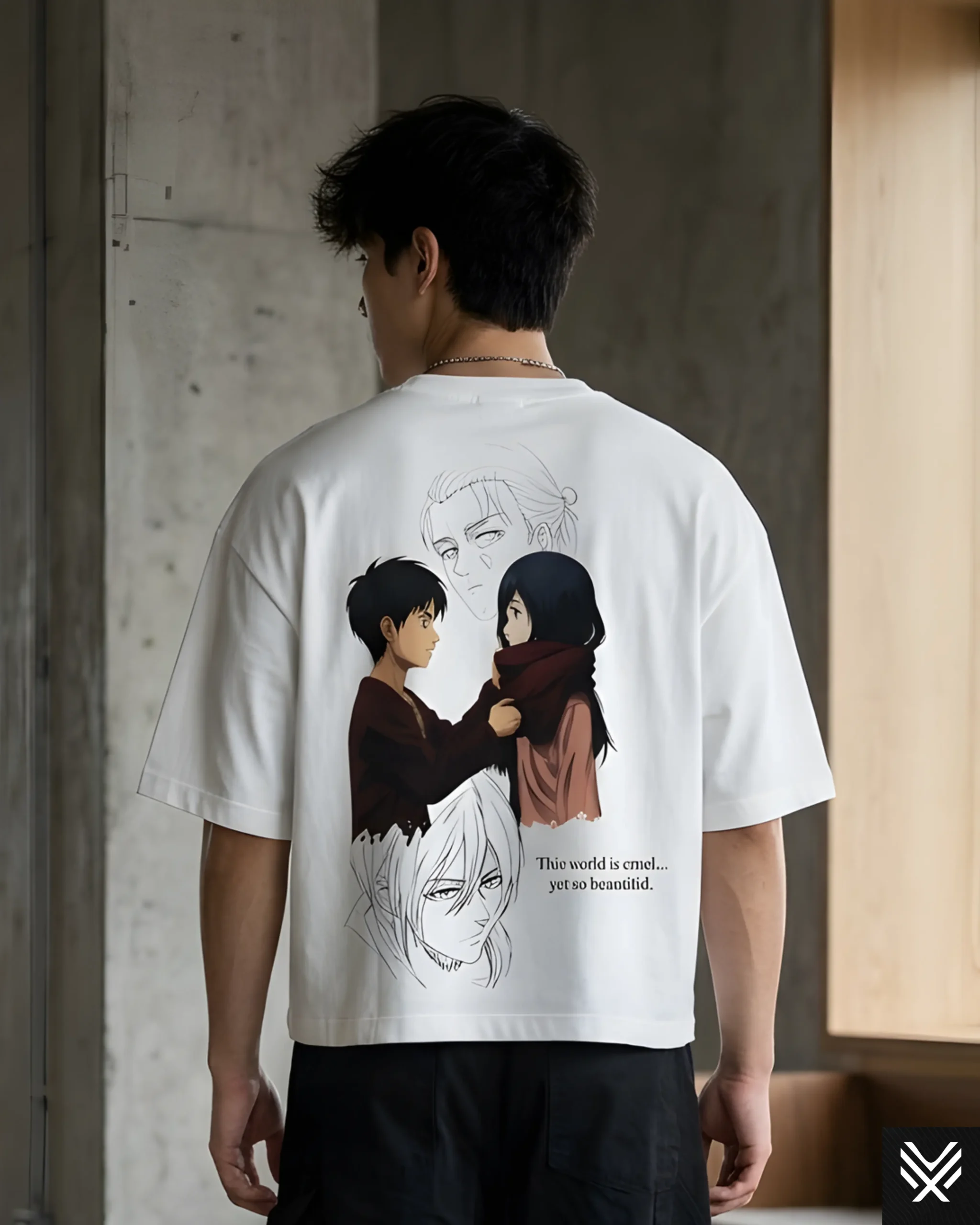 Attack on Titan Eran & Mikasa Tee