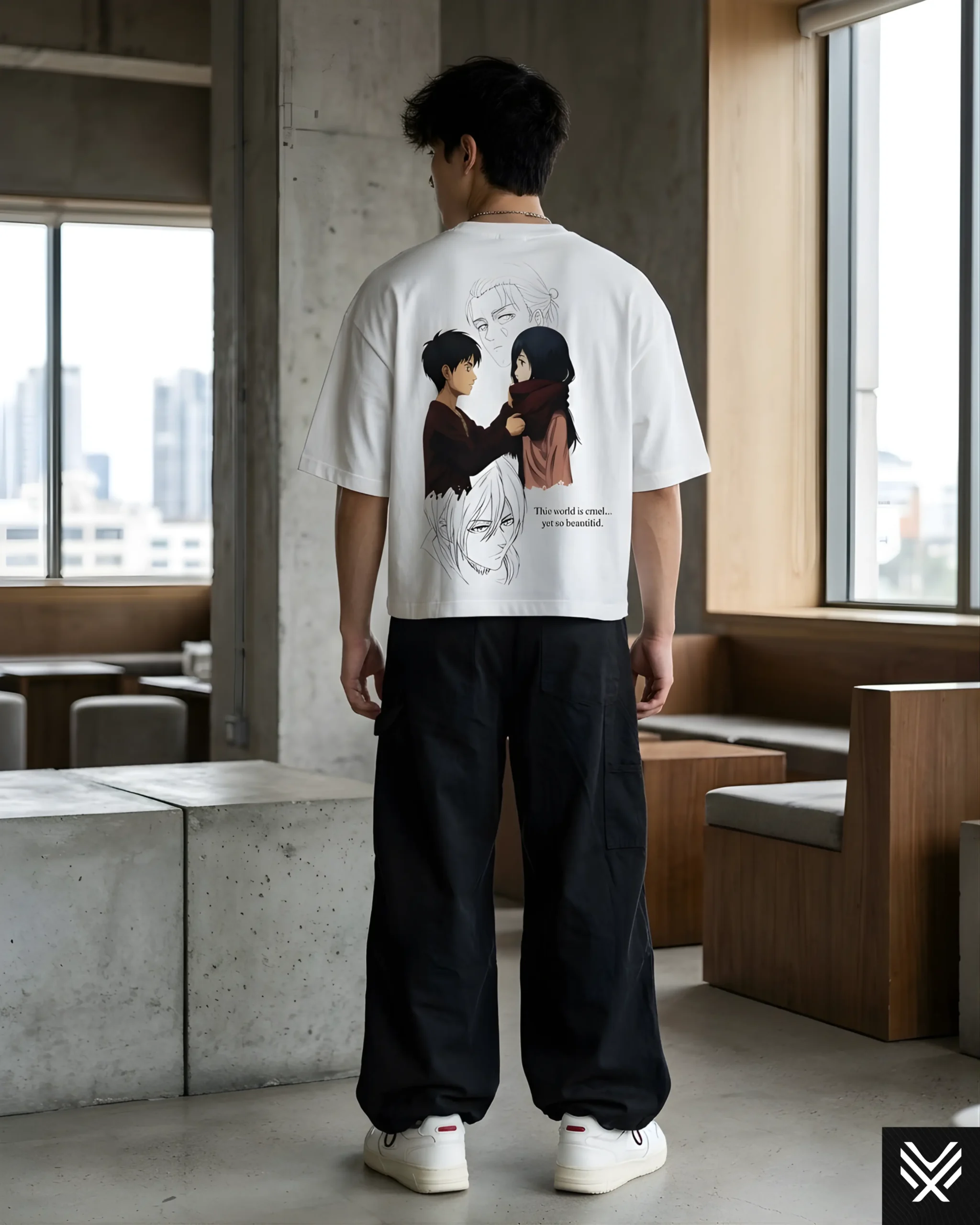 Attack on Titan Eran & Mikasa Tee