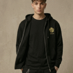 Black Clover Zip Hoodie