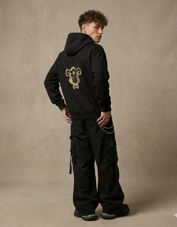 Black Clover Zip Hoodie