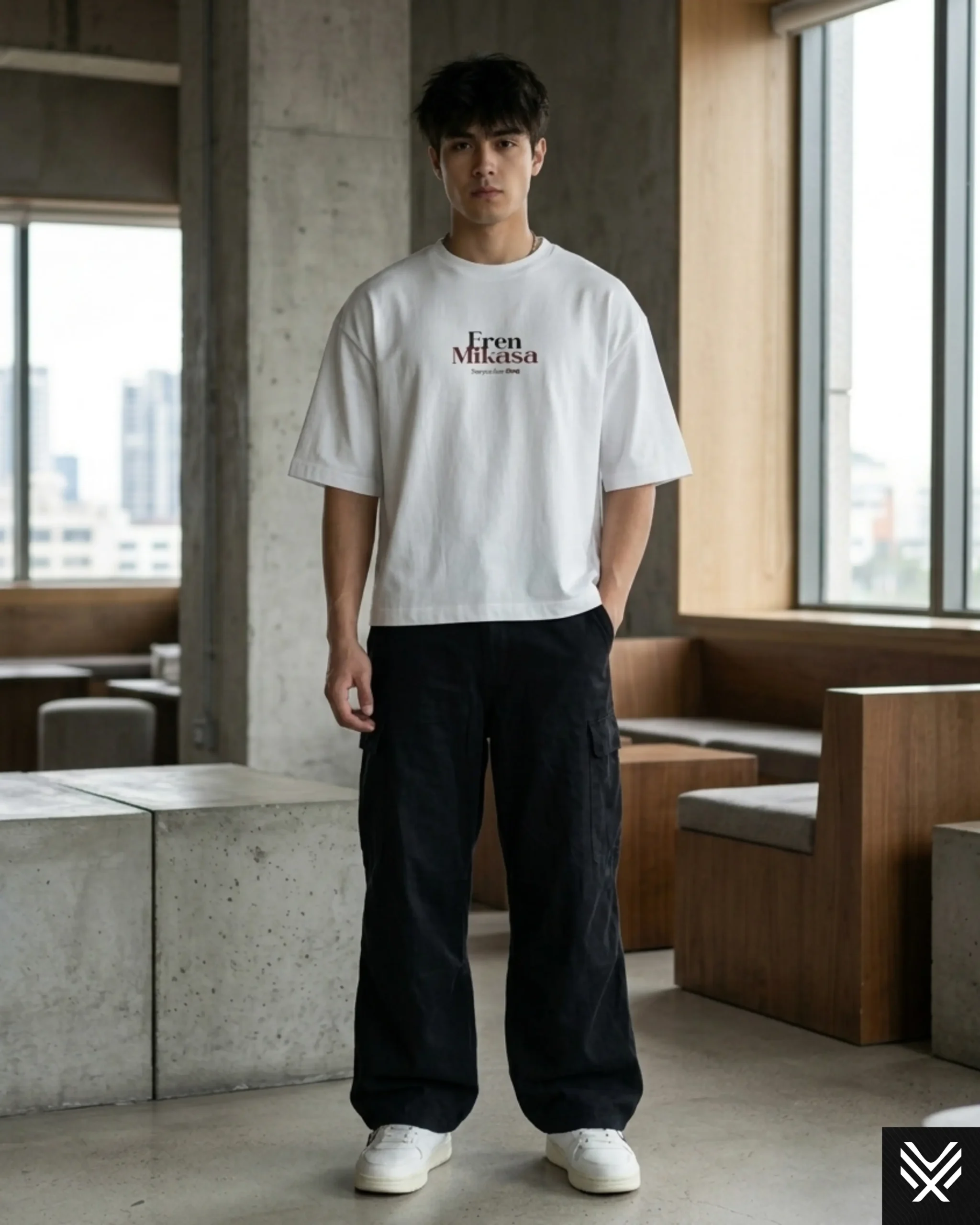 Attack on Titan Eran & Mikasa Tee