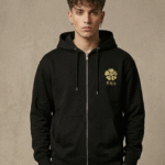 Black Clover Zip Hoodie