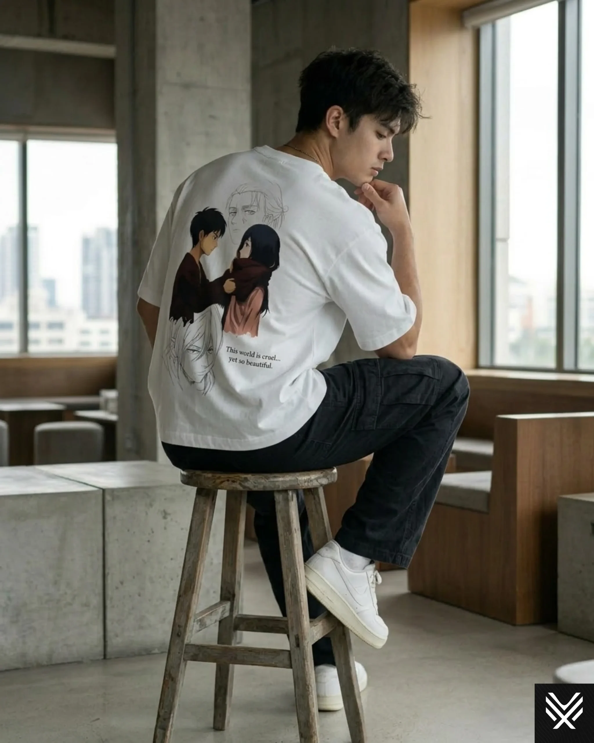 Attack on Titan Eran & Mikasa Tee