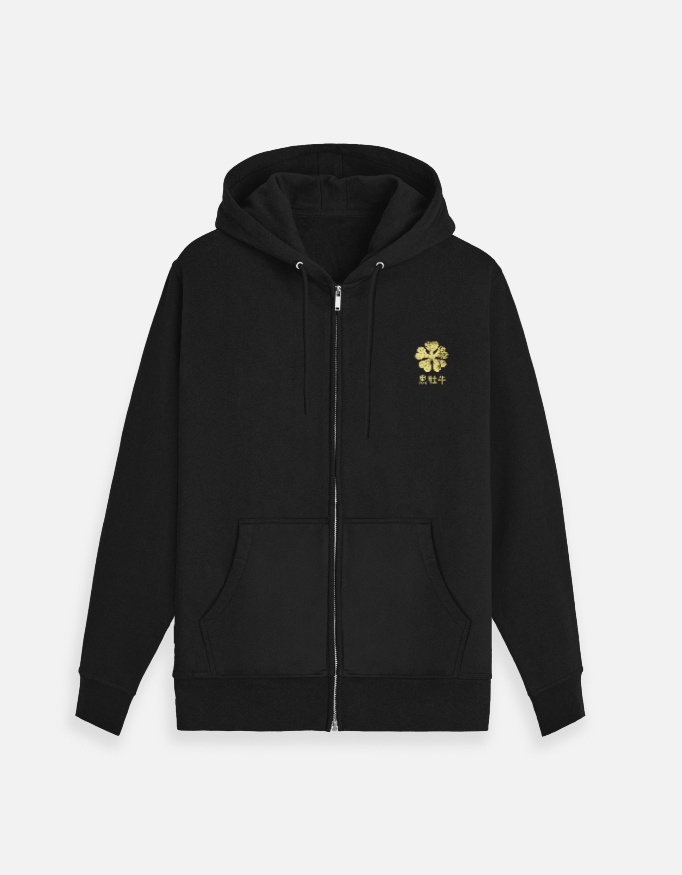 Black Clover Zip Hoodie