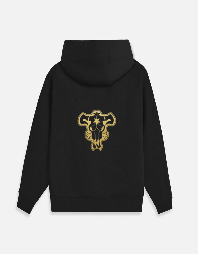 Black Clover Zip Hoodie